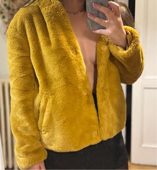 Abrigo de pelo mujer Stradivarius