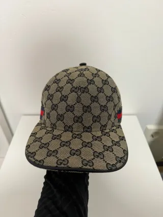 Gorra Gucci Original Beige Marrón
