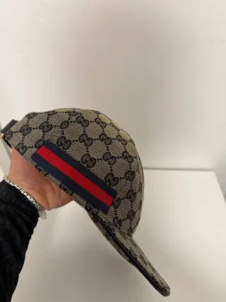 Gorra Gucci Original Beige Marrón