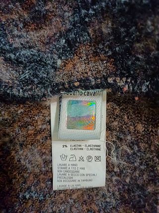 Roberto Cavalli Giacca Leopardo Taglia L