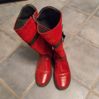 Stivaletti rossi bambina