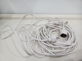 Cable alargador 15M 3680W Blanco