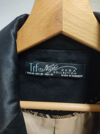 Blazer elegante Zara negro 