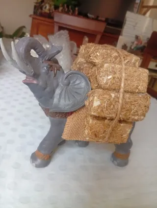 Figura Elefante Carga Belén