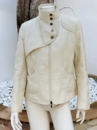 Giubbino Blugaya Beige Trapuntato