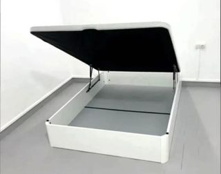 Sofá Cama Chaise Longue Gris