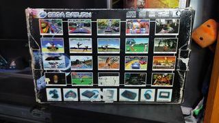 Sega Saturn Modelo 1 (Caja) + 4 Juegos