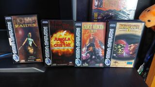 Sega Saturn Modelo 1 (Caja) + 4 Juegos