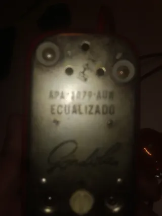 Teléfono antiguo Gondola rojo