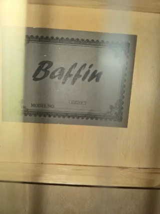 Guitarra Clásica Electrificada baffin