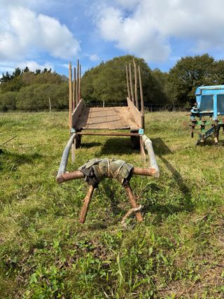 Carro/Remolque para mulos o burros