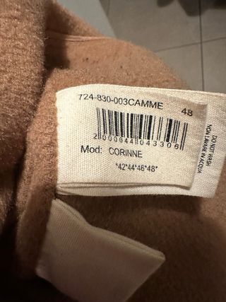 Cappotto Camomilla in lana