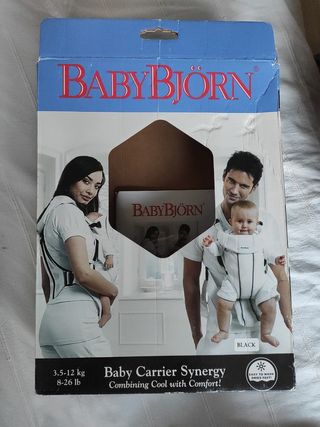 Mochila Portabebés Babybjorn Negra
