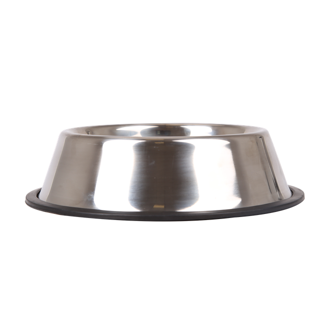Cuenco Acero Inoxidable Antideslizante Mascota