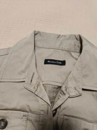 Vestido Massimo Dutti Beige