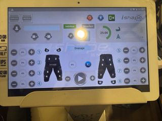 Máquina electroestimulación i-shape EMS