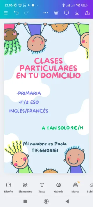 Clases particulares a domicilio