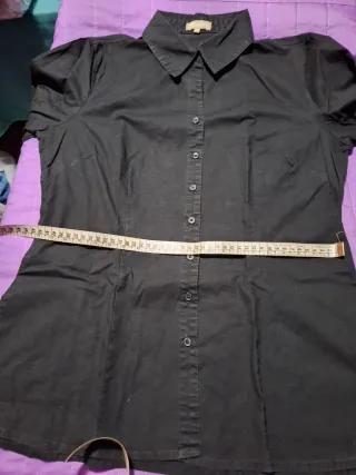 Camisa elástica mujer