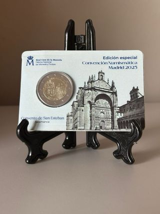 Coincard 2 euros España 2025 salamanca proof