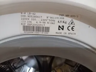 Lavadora White Westinghouse LB 42