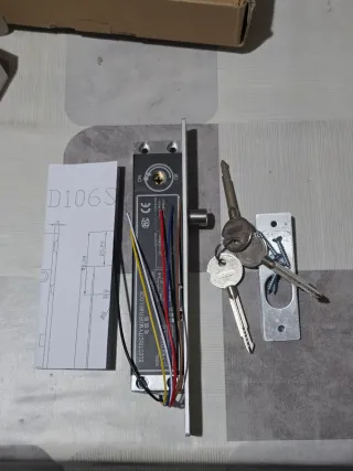 Cerradura Automatica de Perno Magnetica Electrica