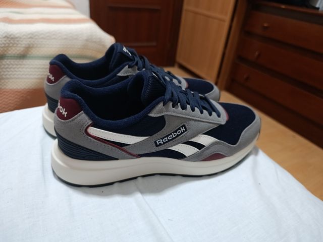 Reebok Zapatillas Azul y Gris