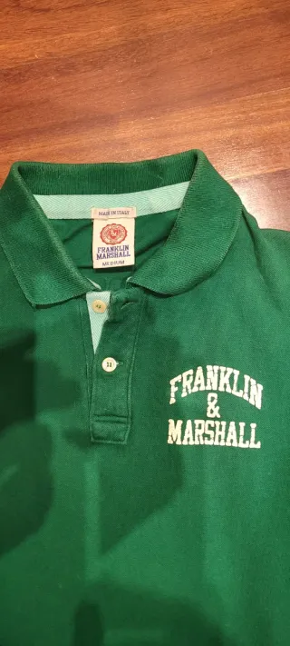 Polo Franklin & Marshall Verde Talla M