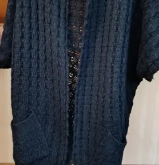 Chaqueta lana invierno mujer y camiseta