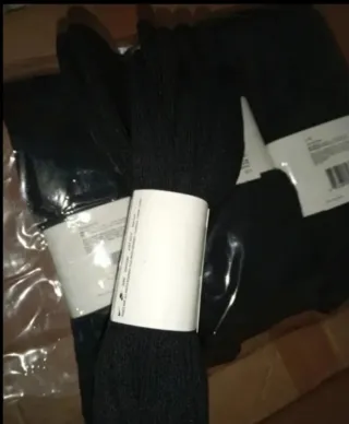 Pack 12 Calcetines Nike Talla 39-42 Negros