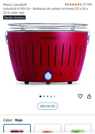 Barbecue senza fumo LotusGrill G-RO-34