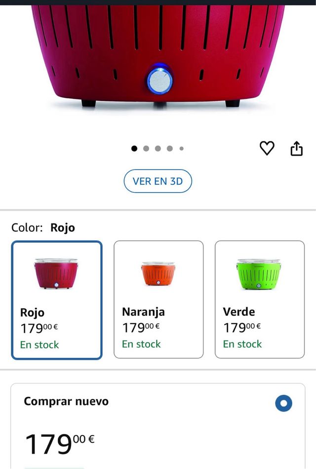 Barbecue senza fumo LotusGrill G-RO-34