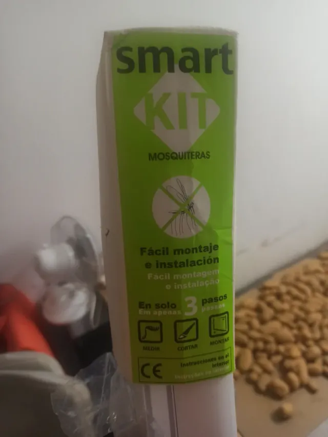 Mosquitera enrollable vertical 80x80