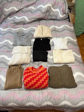 Lote de jerseys de punto