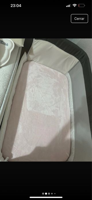 Cuna colecho Bebeconfort Calidoo Grey Mist