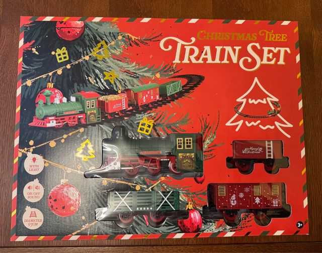 Tren Navideño para Árbol