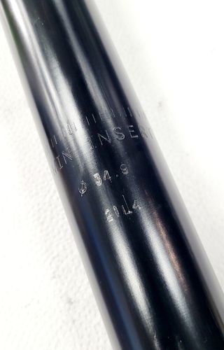 Tija sillín RideAlpha 34,9mm diametro y 395mm larg