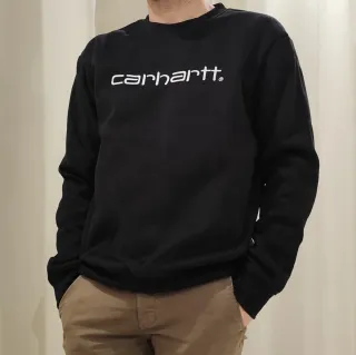 Sudadera Carhartt Negra bordada