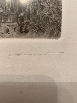 Sagrada Familia Barcelona Grabado