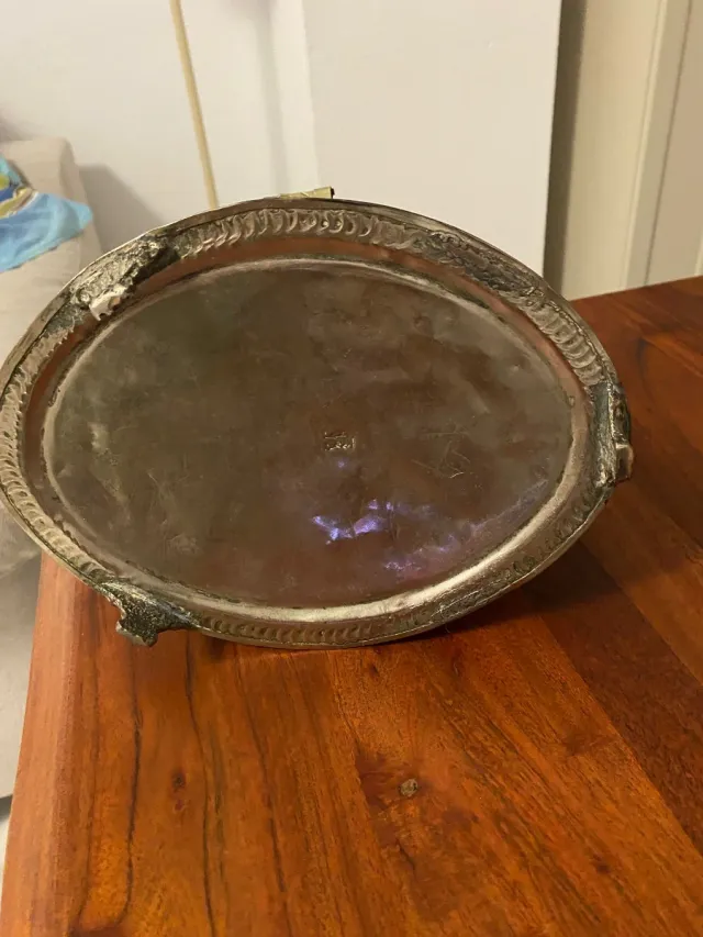 Recipiente para té árabe con tapa