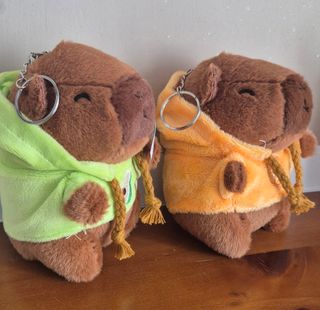 Peluche Capibara con felpa con Cappuccio