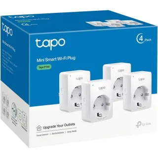 Tapo P100 - Mini Enchufe Inteligente (4 Unidades)