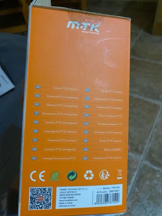 Cámara PTZ Inteligente MTK TR9184