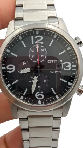 RELOJ CITIZEN ECO DRIVE CHRONO SPORT A ESTRENAR 
