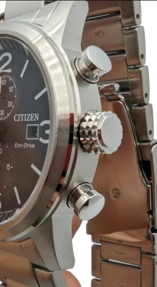 RELOJ CITIZEN ECO DRIVE CHRONO SPORT A ESTRENAR 