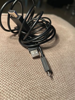 Cable USB Negro y varios