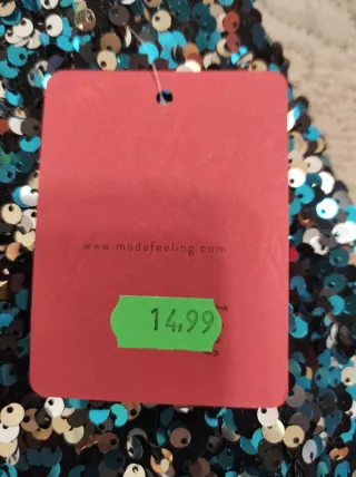 Falda de lentejuelas