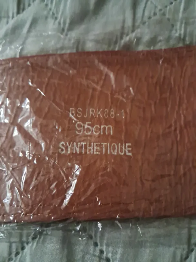 Cinturón ancho mujer marrón