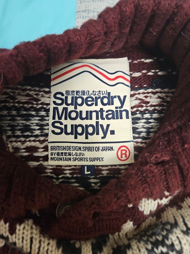 Jersey Superdry punto Fair Isle
