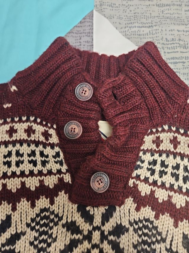 Jersey Superdry punto Fair Isle