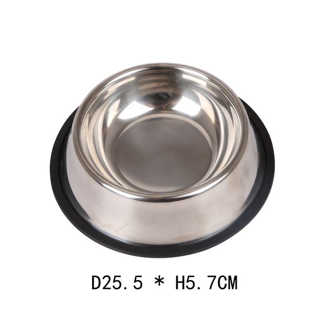 Cuenco Acero Inoxidable Antideslizante Mascota